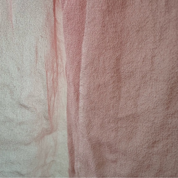 Vintage Oscar de la Renta Ombre Silk Chiffon Scarf - Excellent Condition - Picture 8 of 8